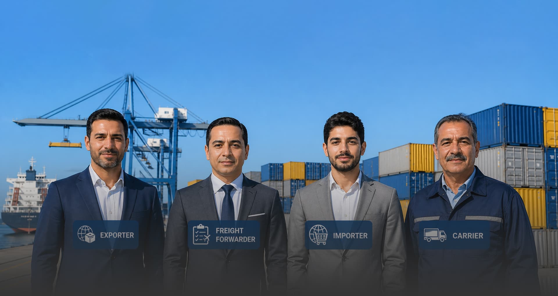 أصحاب المصلحة في التجارة الدولية وأدوارهم